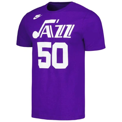 Shop Nike Unisex  Purple Utah Jazz 50th Anniversary T-shirt