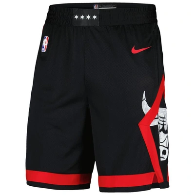 Shop Nike Black Chicago Bulls 2023/24 City Edition Swingman Shorts