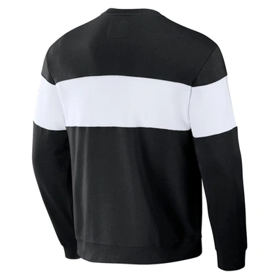 Shop Darius Rucker Collection By Fanatics Black San Francisco Giants Stripe Pullover Sweatshirt