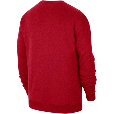 Shop Nike Scarlet Ohio State Buckeyes Campus Pullover Sweatshirt