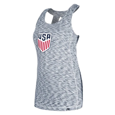 Shop 5th And Ocean By New Era 5th & Ocean By New Era Navy Uswnt Active Space Dye Jersey Tank Top