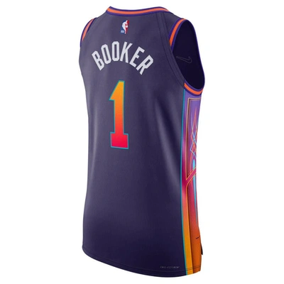 Shop Nike Devin Booker Purple Phoenix Suns  Authentic Jersey