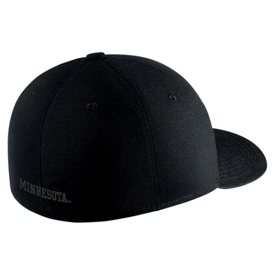 Shop Nike Minnesota Golden Gophers Triple Black Classic99 Performance Flex Hat