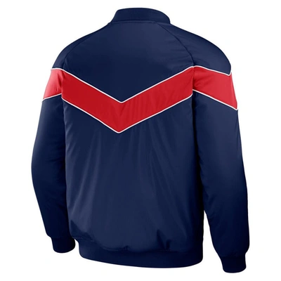 Shop Darius Rucker Collection By Fanatics Navy Boston Red Sox Baseball Raglan Full-snap Jacket