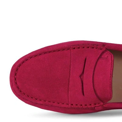 Shop Tod's Gommino Driving Shoes In Suede