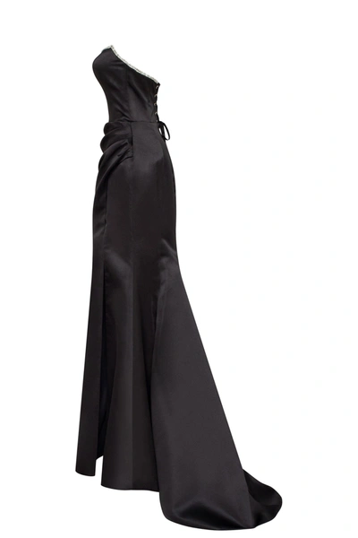 Shop Milla Classy Evening Maxi Dress In Black