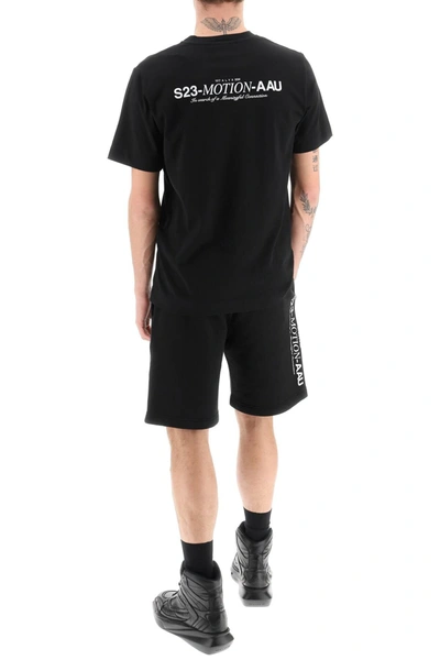 Shop Alyx 1017  9 Sm Bermuda Shorts With Logo In Black