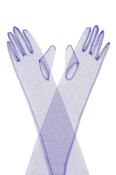 Shop 19:13 Dresscode 1913 Dresscode Long Sheer Tulle Gloves