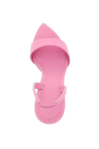 Shop 3juin 3 Juin 'lily' Sandals In Pink Leather