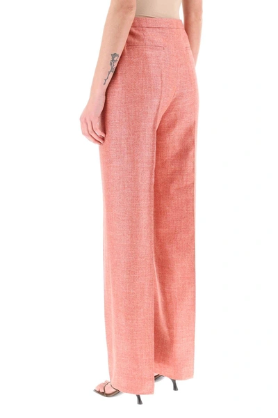 Shop Agnona Silk, Wool And Linen Trousers