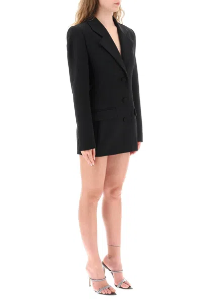 Shop Area Blazer Dress With Cut Out And Crystals