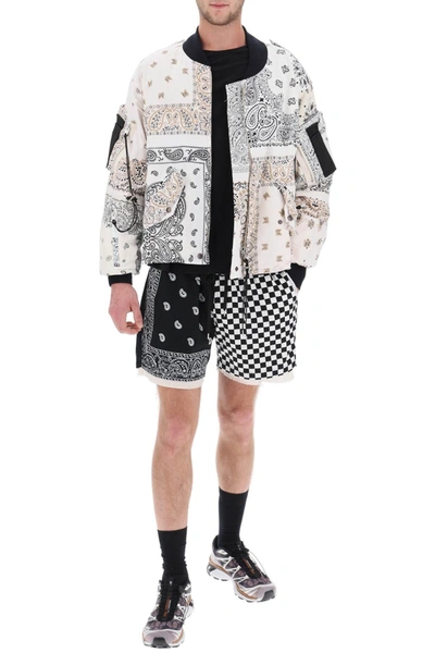 Shop Children Of The Discordance Bomber Jacket With Bandana Motif