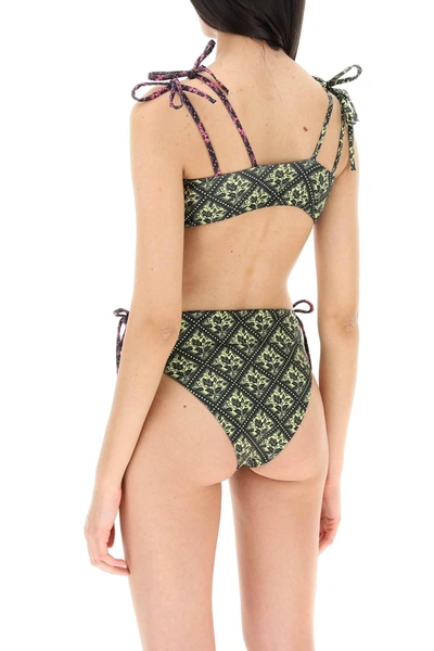 Shop Chopova Lowena Reversible Bikini Top