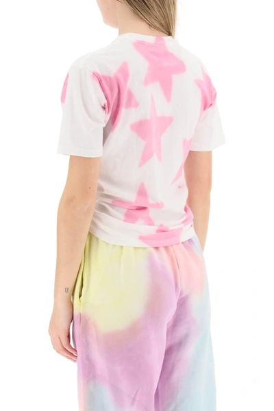 Shop Collina Strada Tie Dye Star T Shirt With O Ring Detail In White