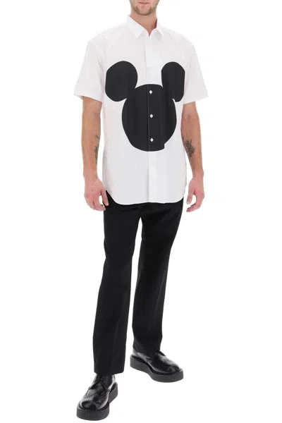 Shop Comme Des Garçons Shirt Comme Des Garcons Shirt Mickey Mouse Print Shirt