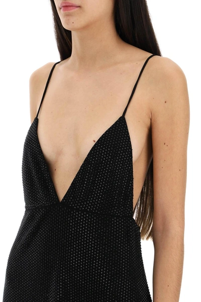 Shop Dsquared2 Rhinestone Mini Dress