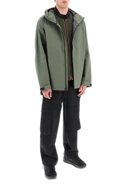 Shop Filson Recycled Nylon Jacket In Green
