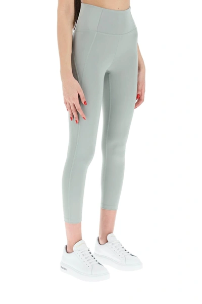 Shop Girlfriend Collective Compressive Leggings In Green Synthetic