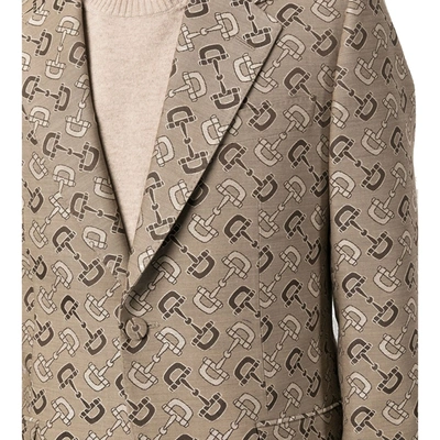 Shop Gucci Cotton And Wool Jacket