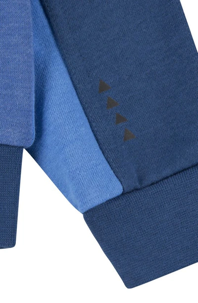 Nike Kids' Fleece Pullover Sweatshirt & Joggers Set In Dark Marina Blue
