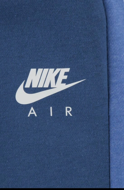 Nike Kids' Fleece Pullover Sweatshirt & Joggers Set In Dark Marina Blue