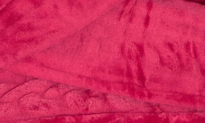 Shop Honeydew Intimates Do Not Disturb Plush Robe In Garnet