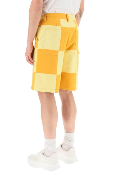 Shop Jacquemus 'le Shorts Tecido' In Yellow