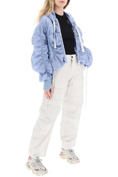 Shop Khrisjoy 'cloud' Light Windbreaker Jacket In Blue