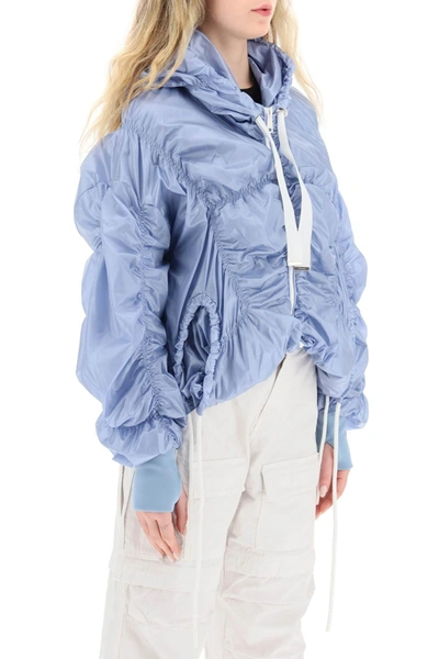 Shop Khrisjoy 'cloud' Light Windbreaker Jacket In Blue