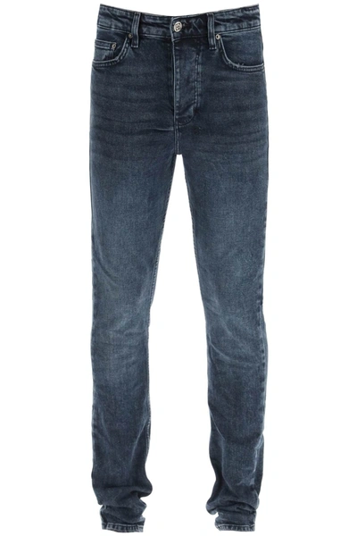 Shop Ksubi 'chich' Slim Fit Jeans In Blue Denim