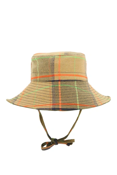 Shop Maison Michel Bucket Hat Charlotte In Brown