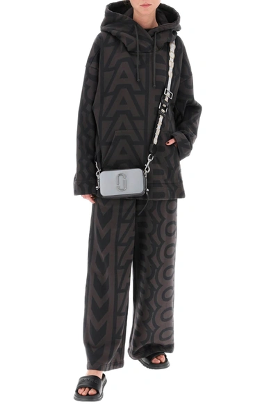 Shop Marc Jacobs 'the Monogram Oversize Sweatpants' In Brown