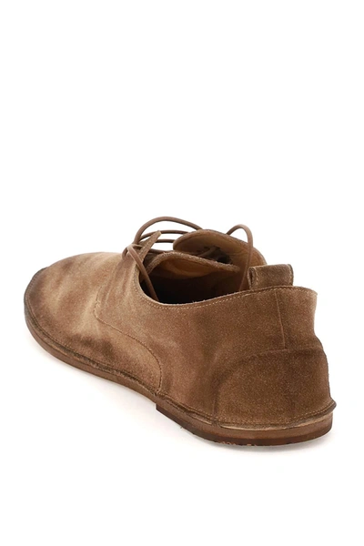Shop Marsèll 'strasacco' Lace Up Shoes In Brown