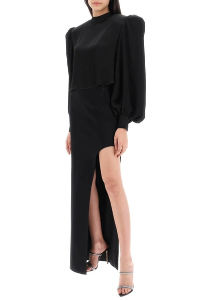 Shop Mvp Wardrobe 'plaza' Skirt With Asymmetrical Hem