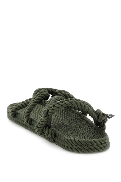 Shop Nomadic State Of Mind Mountain Momma Rope Sandals In Green