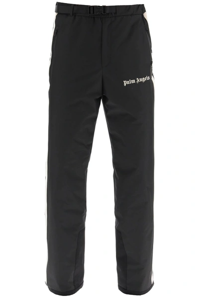 Shop Palm Angels Track Ski Pants In Black Technical