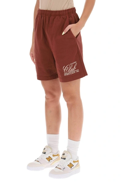 Shop Sporty And Rich Sporty Rich '94 Country Club' Gym Shorts