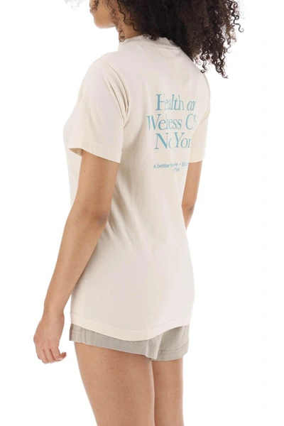 Shop Sporty And Rich Sporty Rich T Shirt With Print 'hwcny'