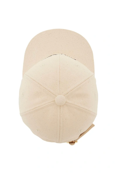 Shop Stella Mccartney Stella Mc Cartney Baseball Cap With Embroidery