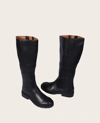 Shop Gentle Souls Wendy Leather Tall Boot In Black