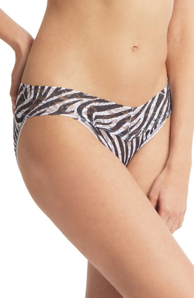 Shop Hanky Panky Floral Lace Vikini In A To Zebra