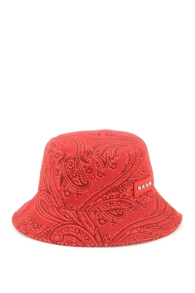 Shop Etro Paisley Bucket Hat Women In Red