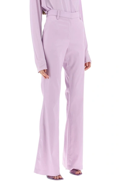 Shop Magda Butrym Flared Pants Women In Purple