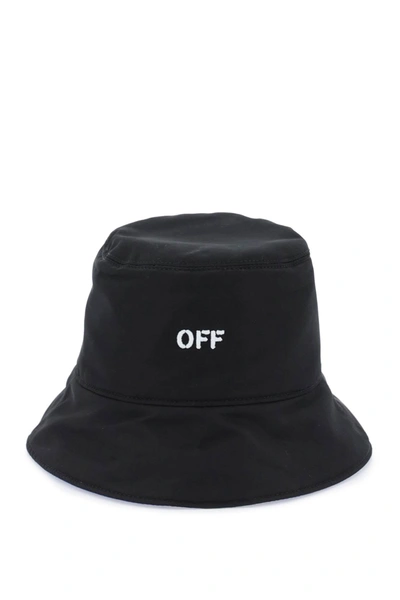 Shop Off-white Reversibile Bucket Hat Men In Multicolor