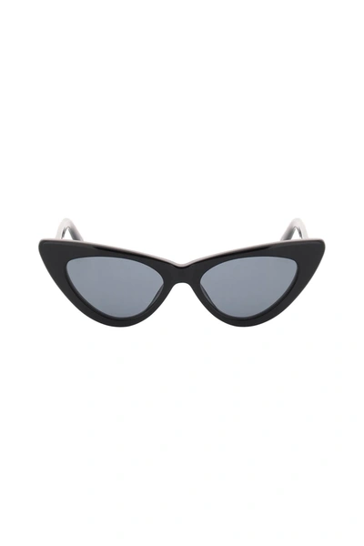 Shop Attico The  'dora' Sunglasses Women In Black