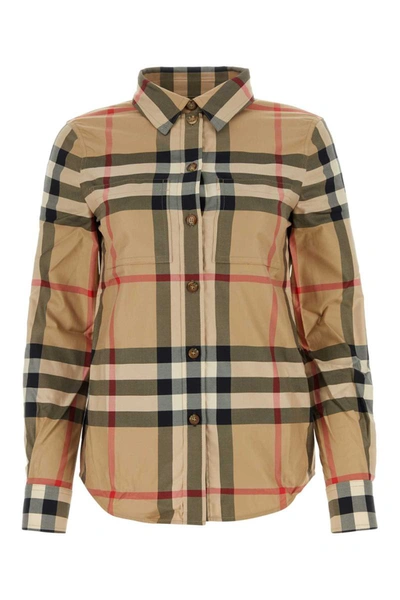 Shop Burberry Shirts In Printed