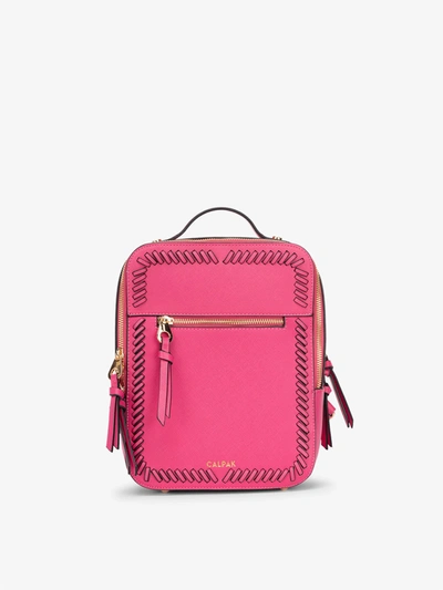 Shop Calpak Kaya Mini Backpack In Dragonfruit