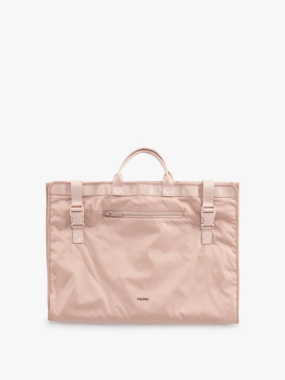 Shop Calpak Packable Small Garment Bag In Mauve