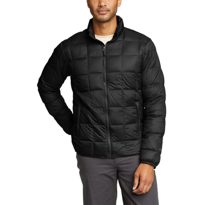 Shop Eddie Bauer Men's Cirruslite Quilted Down Jacket In Black