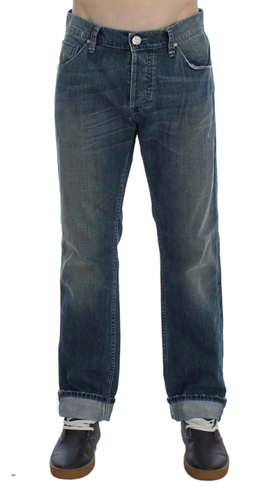 Shop Acht Elegant Regular Fit Blue Wash Men's Denim